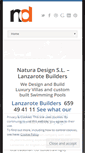Mobile Screenshot of naturadesign.net